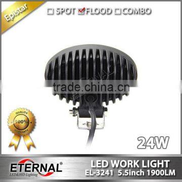 24W 5.5in off Road Motorcycle Powersports 4x4 Racing Led Working Light Driving Lamp