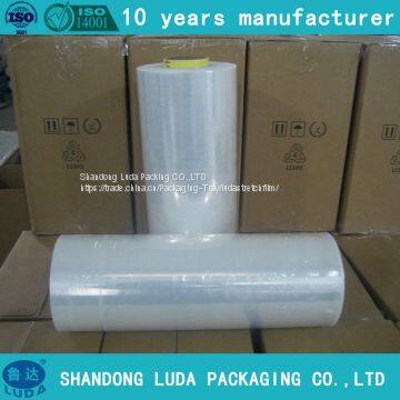 Environmentally Friendly LLDPE Packaging Stretch Wrap Film Roll photo-5