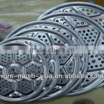 16 gauge decorative metal perforated copper mesh sheets