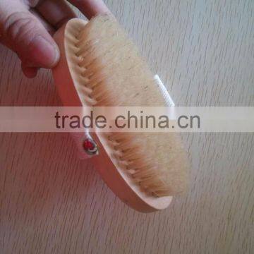 Custom Logo Body Brush With Sisal Bristles photo-5