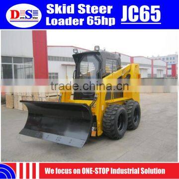 Hydraulic Joystick Super Monkey Brand JC65 Mini Skid Steer 900kg Skid Steer Tires 12x16.5 photo-3