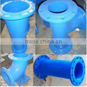 Iron Casting Tee With Loose Flange DN80 photo-2