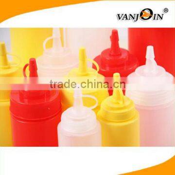 Red PE Squirt Ketchup Butter Squeeze Bottle photo-5