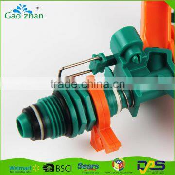 Eco-friendly Watering Rotating Plastic Impulse Sprinkler for Lawn photo-4