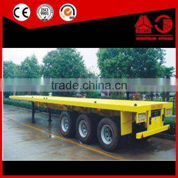 Chinese Supplier Flatbed 40FT Container Trailer for Online Shopping photo-6