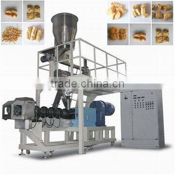 Textured Vegetarian Soya Protein Nuggets Extruder Machine Process Line photo-4