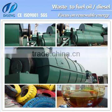 Economy, safty and long life used plastic recyle oil machine