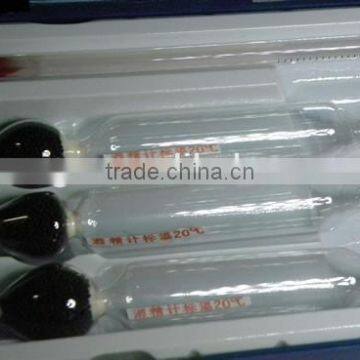 Professional Alcoholmeter Wine Meter Oenometer For Vodka/Whiskey photo-3