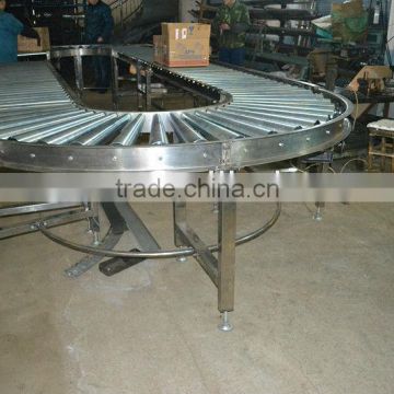 Roller conveyor machine