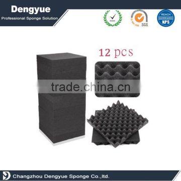 best price Worldwide single-room ventilation systems fireproof wave shape acoustic foam