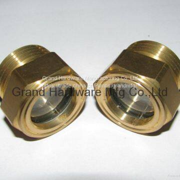 NPT 2-дюймовое латунное индикаторное стекло для масла photo-2