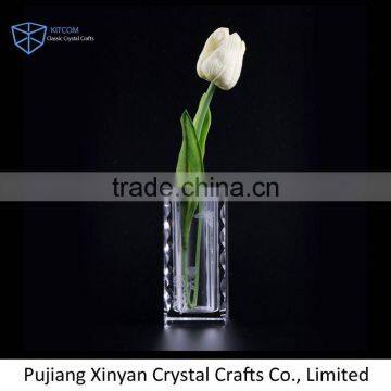Factory Supply Attractive Style Crystal Round Vase With Fast Delivery