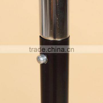 Single Garment Rack Grey Clothes Portable Hanging Rail Two Lockers Wheels photo-4