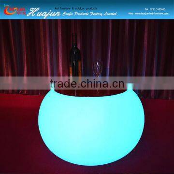 PE Material Led Corner Table,bar Lighting Table for the Coffee Shop,led Rechargeable Colors Changing Table photo-2