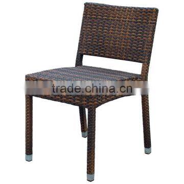 Outdoor Aluminium Frame wicker side chair L80801