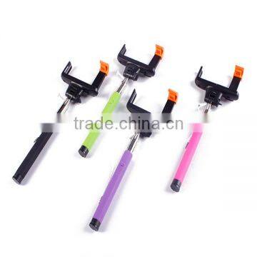 Wire Selfie Stick With Bluetooth Remote Control, Foldable Cable Wired Selfie Stick photo-6