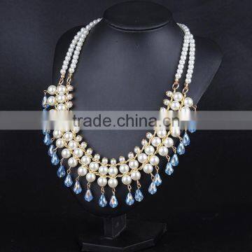 Handmade alloy zircon jewelry necklace