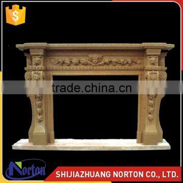 hot sale antique greek style fireplace sandstone NTMF-F527X