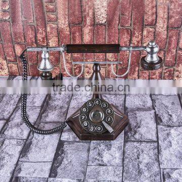 Custom Made Metal Classical Telephone for Home Decor photo-2