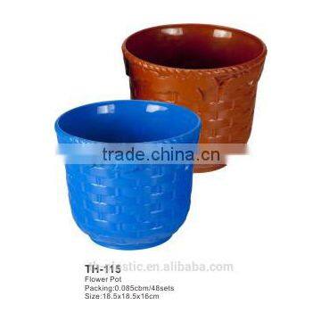 plastic flower pot nursery pot