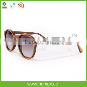 Classic luxurious wood sunglasses or bamboo uv400 sunglasses/HOMEX