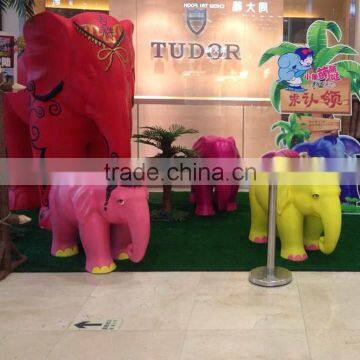 FRP Playground Display Elephant Mascot photo-6
