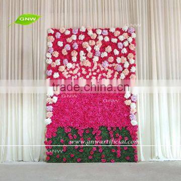 GNW FLW1605001-M wholesale artificial flower wall for wedding backdrop design