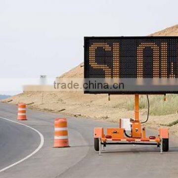 Mobile Variable Message Board Sign and Trailer Manufacturer , Graphic Display, Solar LED and Battery Powered WTMMB photo-5