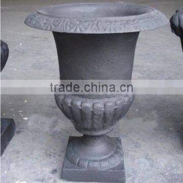 Garden iron casting flowerpots,Metal casting flower pots,Outdoor casting flowerpot