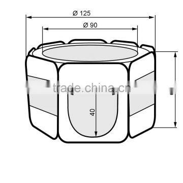 462716 190T Polyester With PVC Coating Folding Pet Tent Playpen Dog Fence Puppy Kennel Folding Exercise Play photo-3
