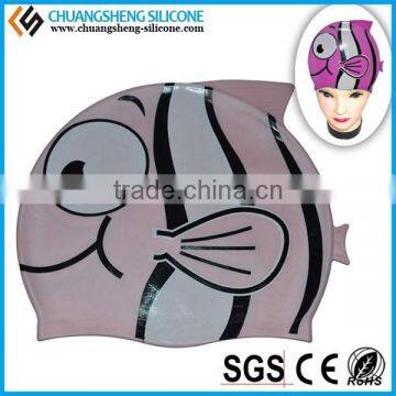 Silicone Swimming Cap, Waterproof Swim Hat photo-4