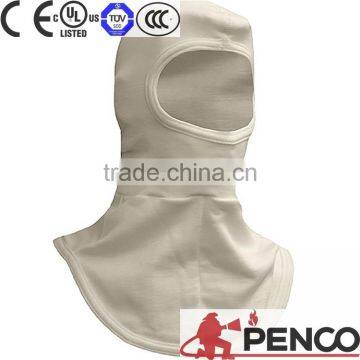 Fire Hood Nomex Woven Fabric Mata-aramid Head Protection White CE EN3911 Eye Protection photo-2