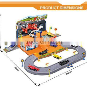 DIY Kid Parking Toy Super Garage Playset photo-5