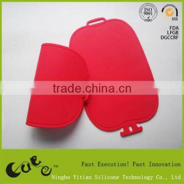 Hot selling silicone choppiing board/mat fruit mat FDA food grade