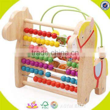 2017 Wholesale Hot-selling Wooden Colorful Beads Toys W11B086 photo-2