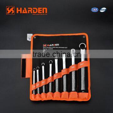 8pcs ring spanner handle tools high quanlity Harden spanner wrench