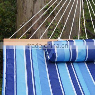 Blue Comfotable and Portable Camping Swing Double Hammock photo-3