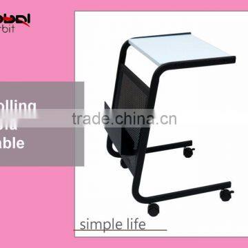 Built-in Speaker Workstation Desktop Computer Table With Bluetooth Speaker photo-6