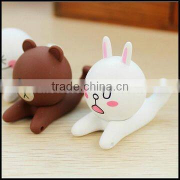 China Supplier Cell Phone Holder Pony ABS Plastic Cell Phone Holder for Sale/OEM Plastic Stand Mobile Phone Desk Stand Holder photo-3