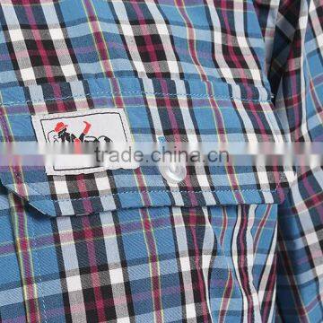 Latest Classic Fashion Checked Casual T Shirt photo-5