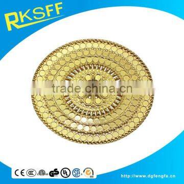Fashionable Metal Gold Big Belt Buckle Factory Price photo-5
