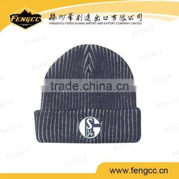 2016 fashion Jacquard hip hop winter ski warm folded knit beanie