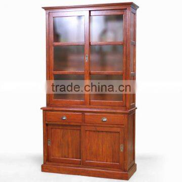 DISPLAY CABINET DAVID PARTIAL 2 DOORS