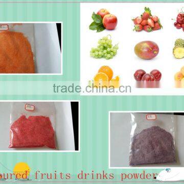 China supplier formulation fruits flavoured drink powder