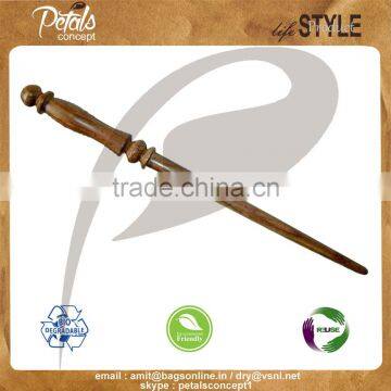 Wooden wands crafted in India exclusive for European market with best offer price