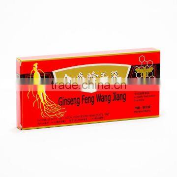 Ginseng royal jelly oral liquid,10MLX10pices ,OEM package