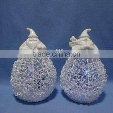 Owl Decorations Porcelain With Iron XMAS Decorations photo-4