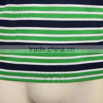 Wholesale Mens Flat Knit Striped Brand Cotton t Shirt photo-6
