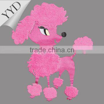 beautiful animal dog design for clothing decoration heat transfer