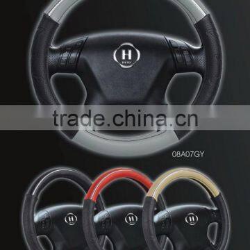 Factory Price Soft PU car steering wheel cover